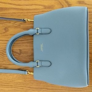 Lauren Ralph Lauren Leather Marcy II Satchel
